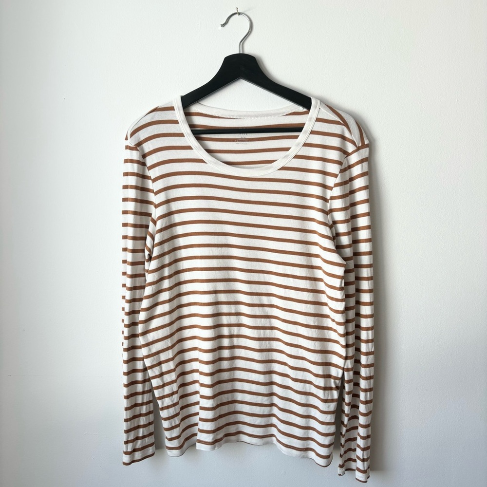 Striped Long Sleeved Tee // GAP